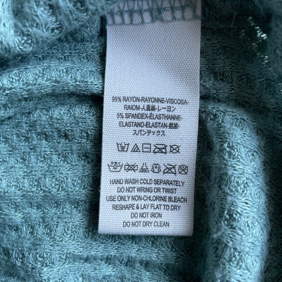 WE THE FREE Waffle Weave Kristina Cowl Neck Sweater - Picture 6 of 8